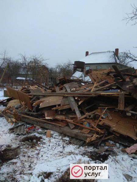 Фото Демонтаж Строений. Вывоз Мусора. 