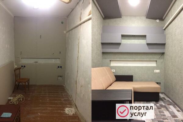 Фото Гипосокартонные работы 