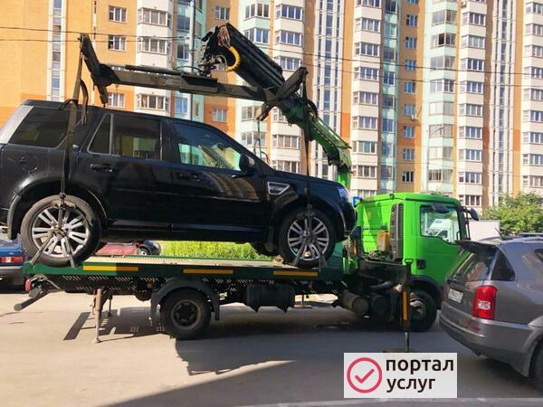 Фото Эвакуатор манипулятор Домодедово