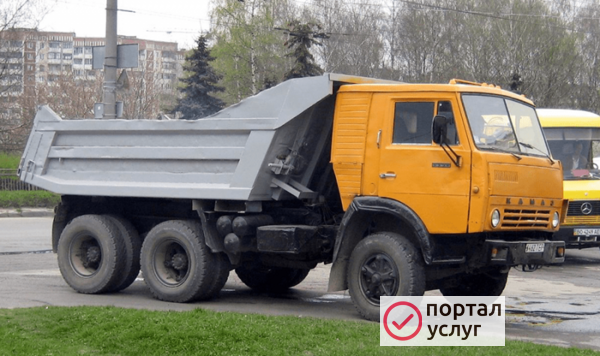 Фото Услуги самосвала КАМАЗ