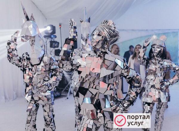 Фото Зеркальное танцевальное шоу
