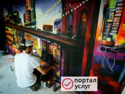 Фото Граффити роспись стен