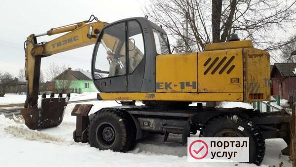 Фото Услуги Экскаватора
