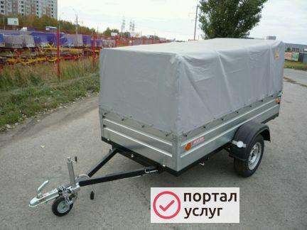Фото Перевозки на легковом прицепе