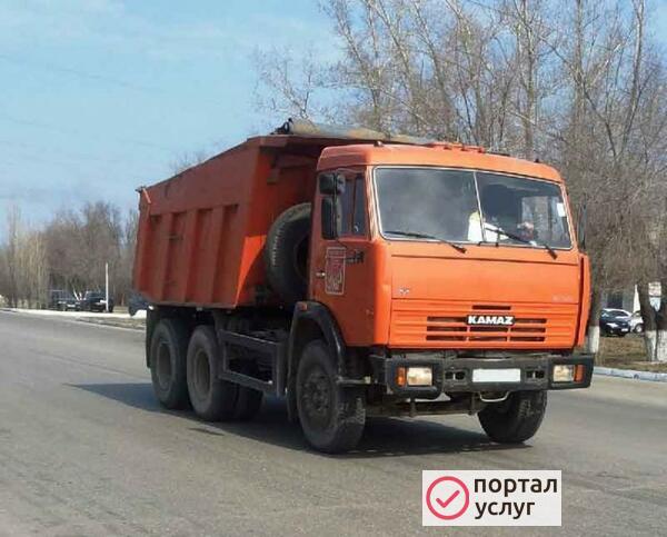 Фото Аренда самосвала камаз 65115