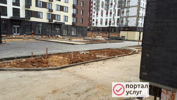Фото Укладка  брусчатки Асфальтирования