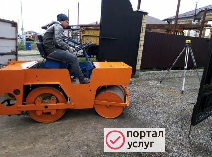 Фото Укладка асфальта 