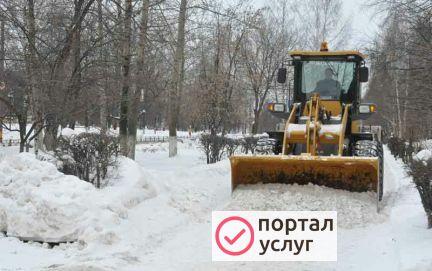 Фото Уборка и вывоз снега