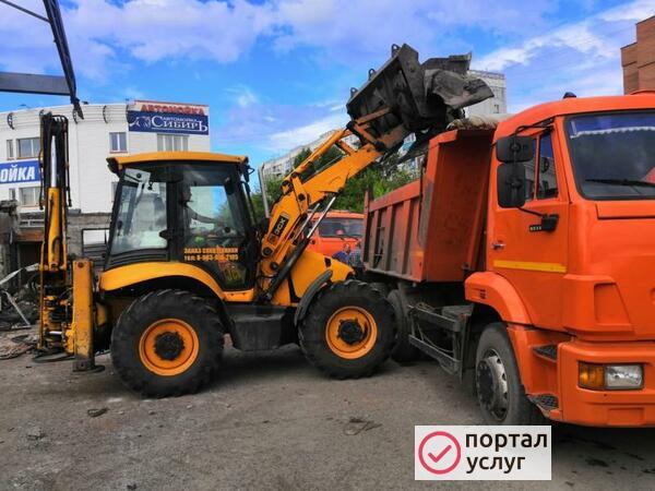 Фото Вывоз и Уборка Мусора Камаз Газель JСВ