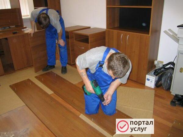 Фото Услуга по сборке и разборке мебели