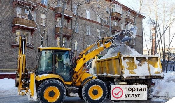 Фото Уборка и вывоз снега