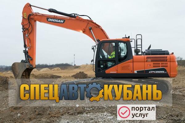 Фото Услуги экскаватора