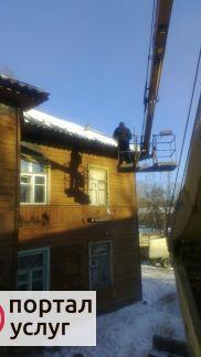 Фото Чистим крыши