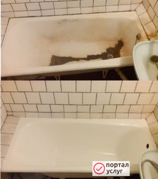 Фото Реставрация ванн в Твери