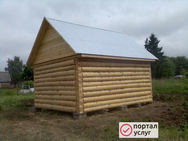 Фото Сруб бани 3х6