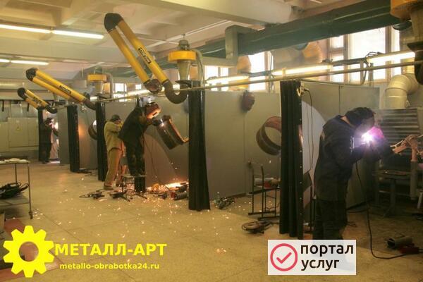 Фото Изготовление металлоконструкций