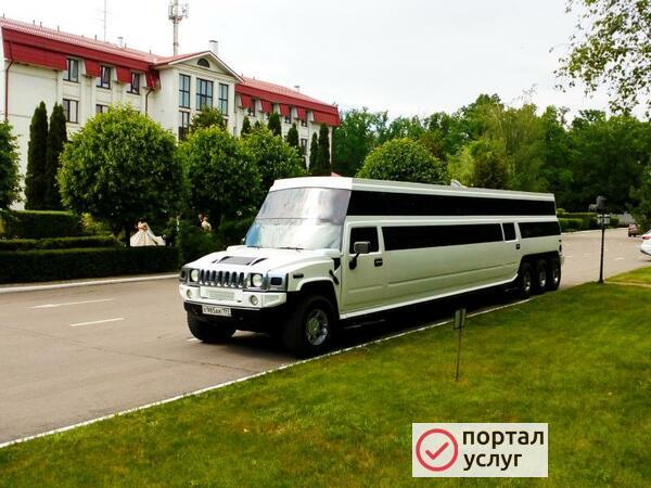 Фото Лимузин Хаммер Н2 mega bus