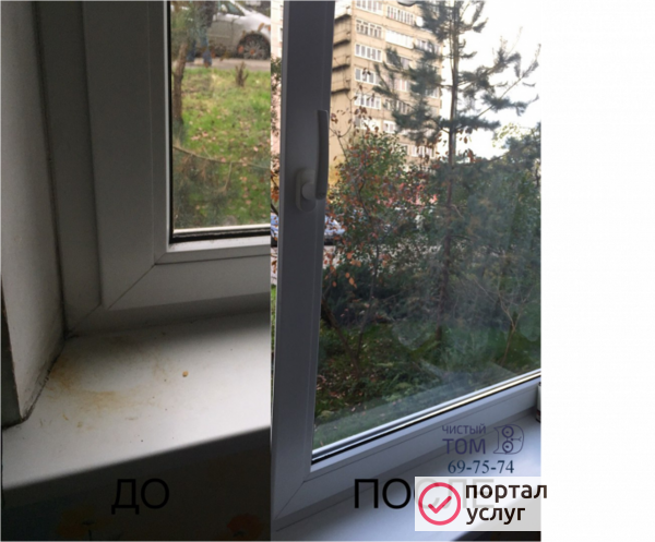 Фото Мойка окон