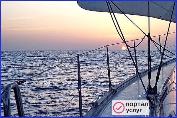 Фото Прогулка на парусной яхте