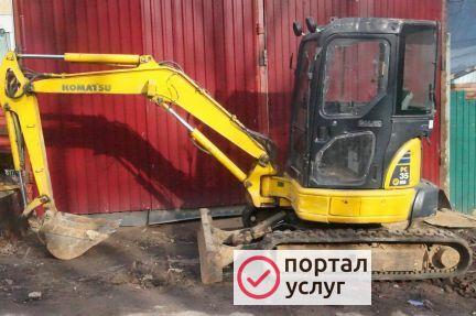 Фото Услуги мини экскаватора 