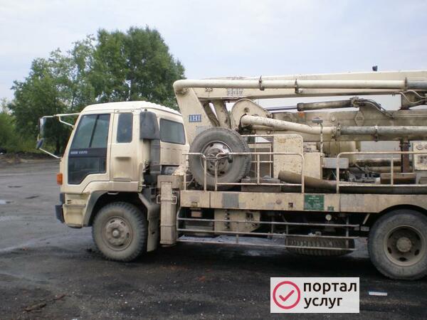 Фото АВТОБЕТОНОНАСОС ИСУЗУ