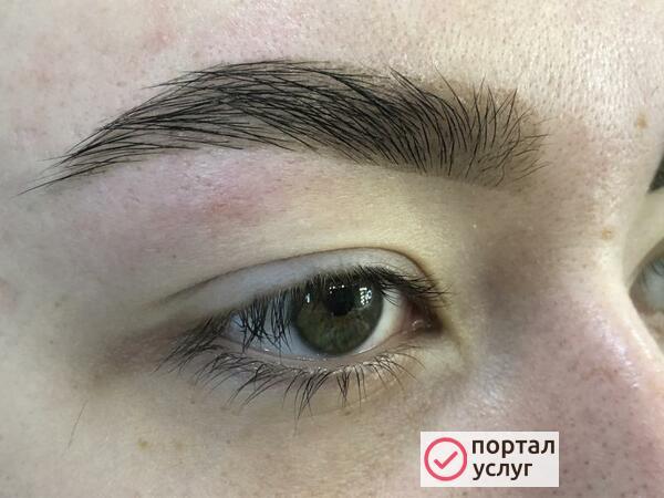 Фото Оформление и окрашивание бровей