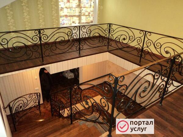 Фото кованая лестница 