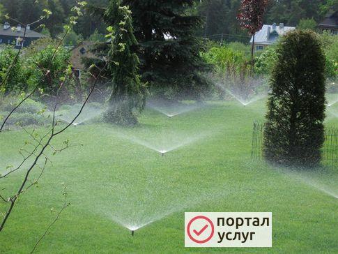 Фото Разводка  воды  на даче или огороде. 