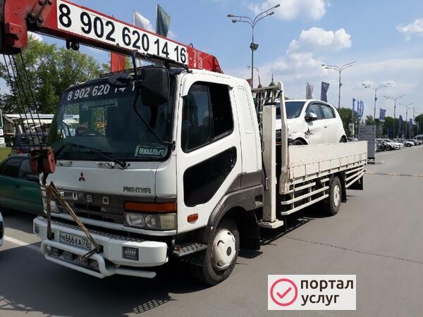 Фото Эвакуатор-манипулятор круглосуточно