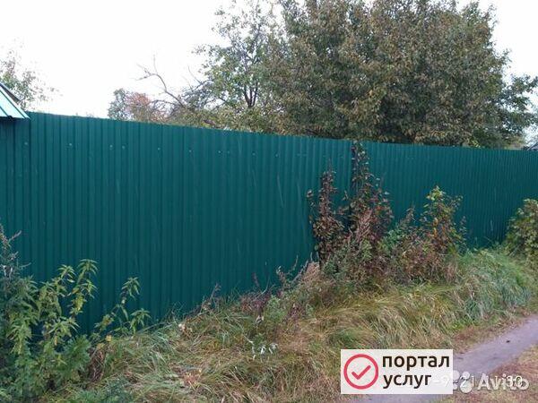 Фото Установка заборов