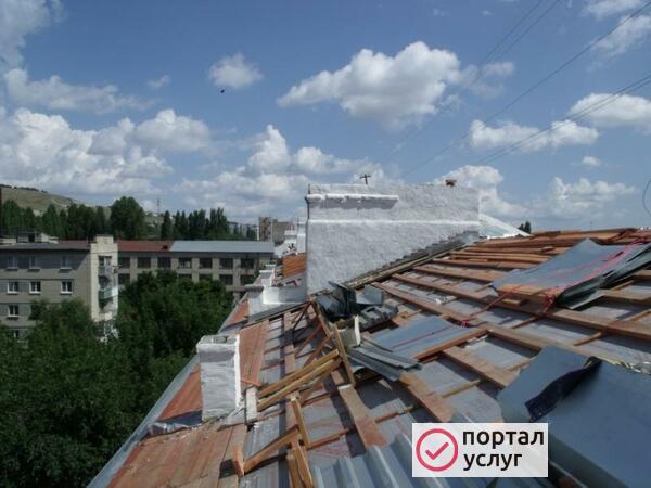Фото Кап ремонт кровли