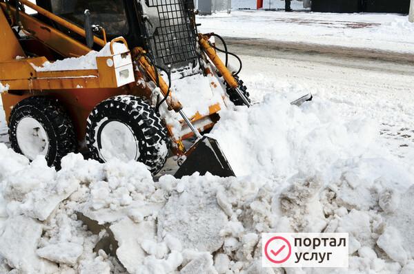 Фото Уборка снега