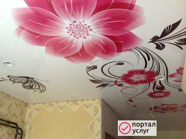 Фото НАТЯЖНЫЕ ПОТОЛКИ