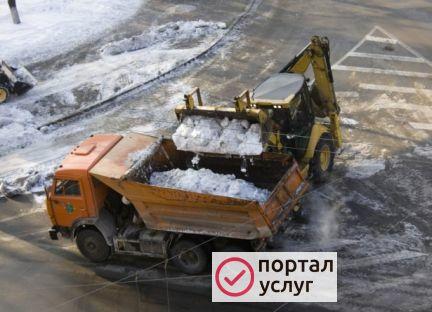 Фото Уборка снега
