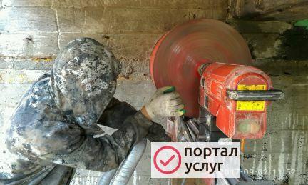 Фото Алмазное бурение сверление отверстий в Домодедово