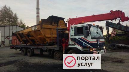 Фото Автокран самогруз