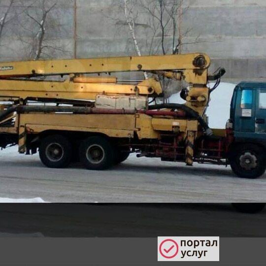 Фото Бетононасос
