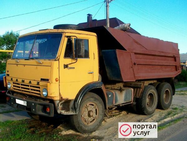 Фото Услуги камаза самосвала по городу