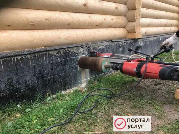 Фото Алмазное сверление (бурение) 