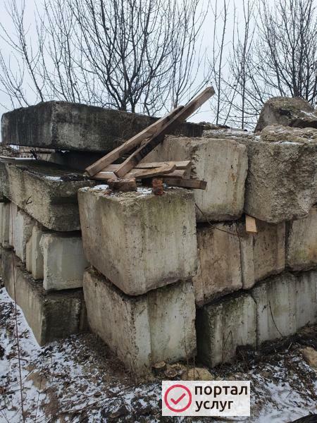 Фото Блоки фундаментные 