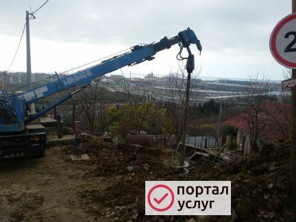 Фото Буровые работы в г. Сочи
