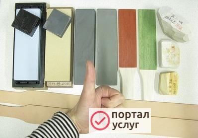Фото Заточка ножей