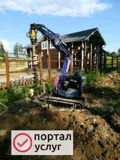 Фото Миниэкскаватор, аренда мини-экскаватора