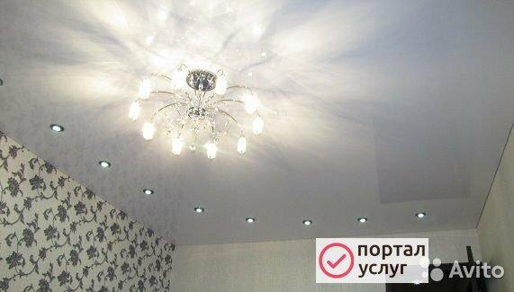 Фото Натяжные потолки