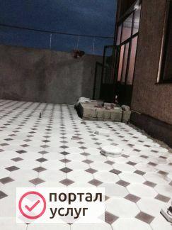 Фото Укладка тратуарной плитки