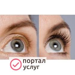 Фото Ламинирование и окрашивание ресниц 
