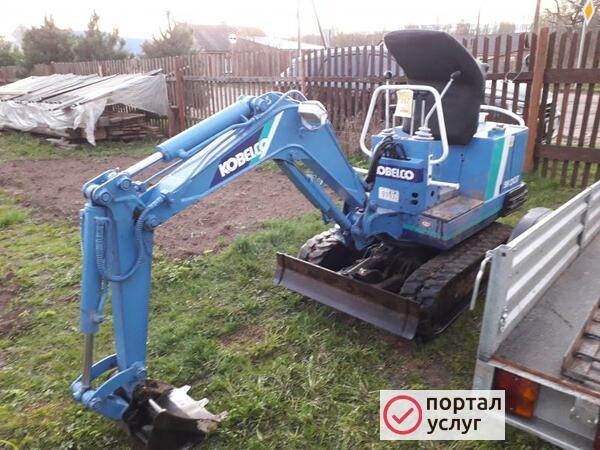 Фото Услуги мини экскаватора