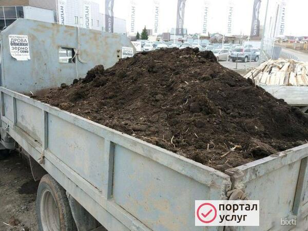 Фото Навоз КРС фермерский