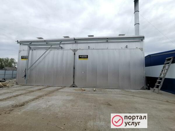 Фото Сушка пиломатериала