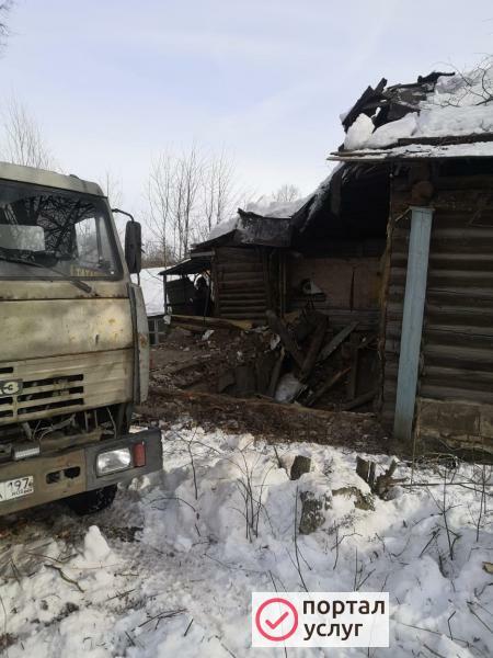 Фото Снос старого дома